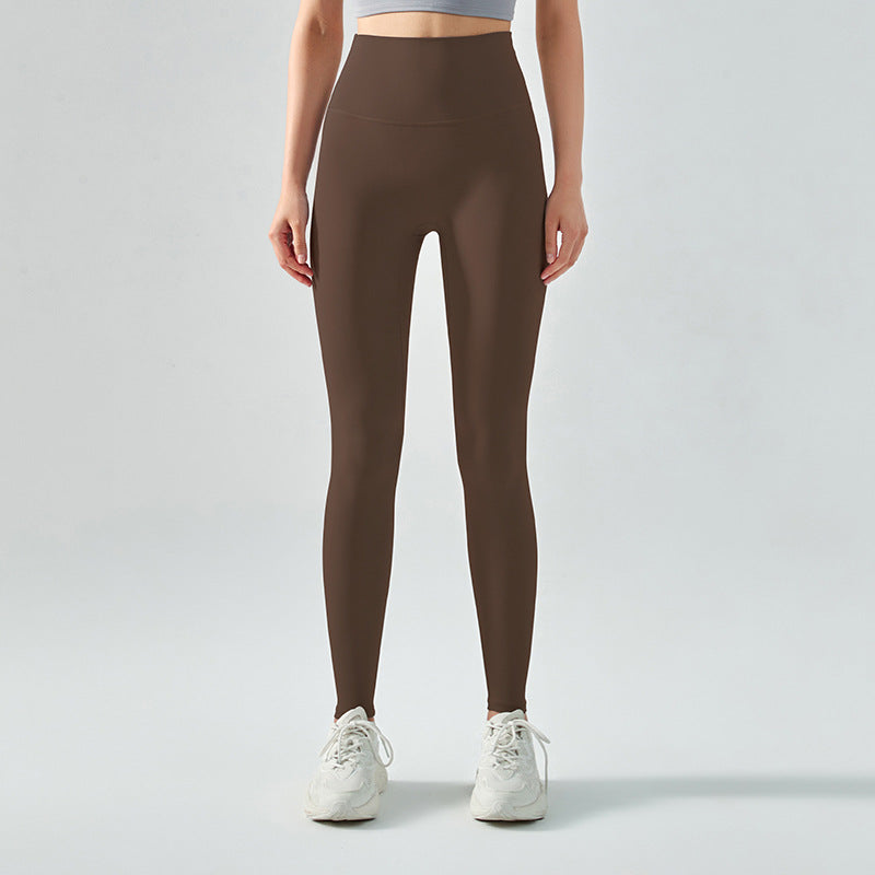Peach Hip Fitness Pants Women's Sports Sweat Absorbing Breathable