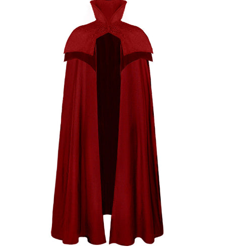 Halloween Dance Dress Up Death Cape Medieval Hooded Cape