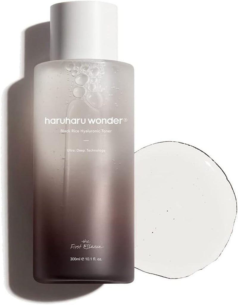 Haruharu Wonder Black Rice Hyaluronic Toner, Arroz Negro, Ácido Hialurónico, Fragrancia Lavanda, Para Todas Las Pieles, Skincare Coreano, Mejora Textura De La Piel, Libre Crueltad Animal, 150Ml