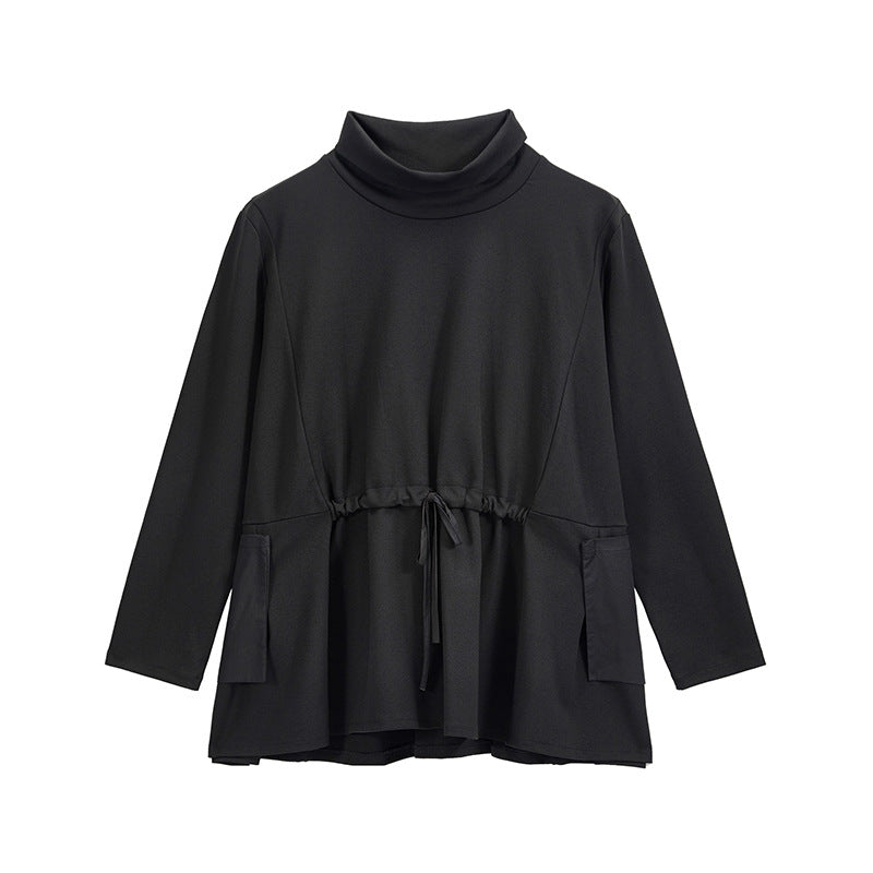 Cool Long Sleeve Pullover Loose Slimming Top