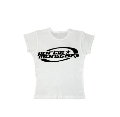 Dark European And American Style T-shirt Summer Letter Street Trend