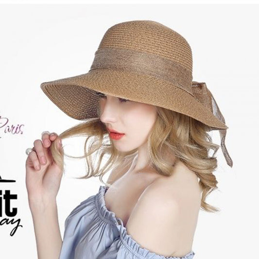 Streamer Casual Beach Big Brim Hat