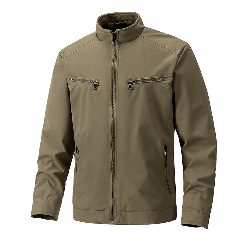Autumn And Winter Outdoor Casual Multi-Zipper Fashion Men's Jacket