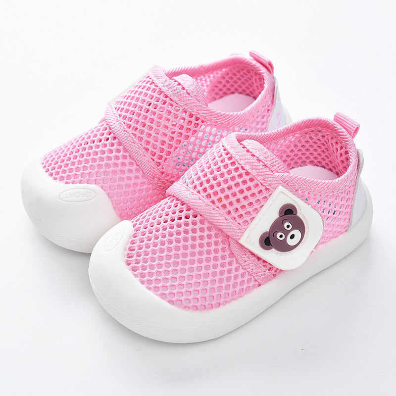 Summer Toddler Baby Non-slip Soft Bottom Infant Mesh Surface Shoes