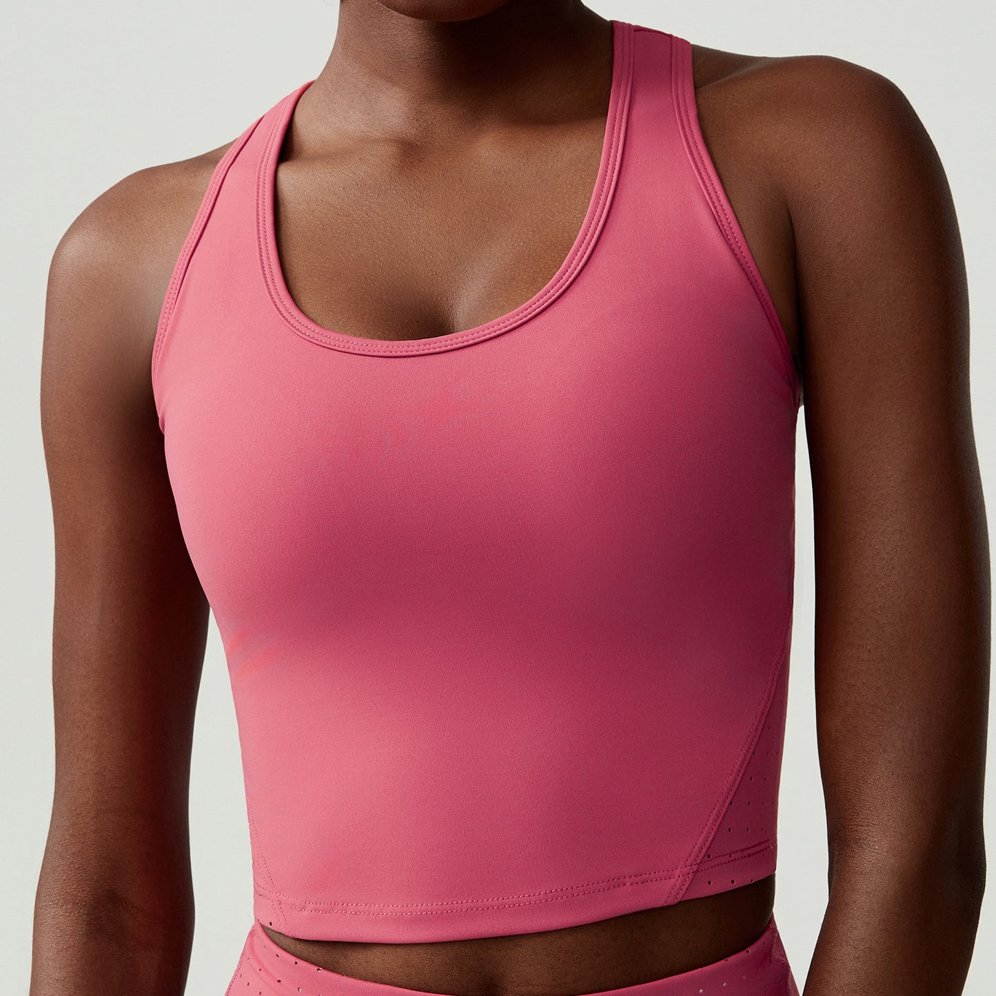 Tennis Suit Vest Women's Plus Size Fitness Running Exercise With Chest Pad