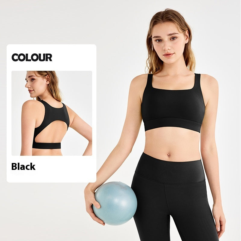 Sports Underwear Women's Chest Pad Nude Feel Tight Yoga Cover Supernumerary Breast Fitness Vest