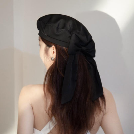 Retro Spring And Summer All-match Bow Beret