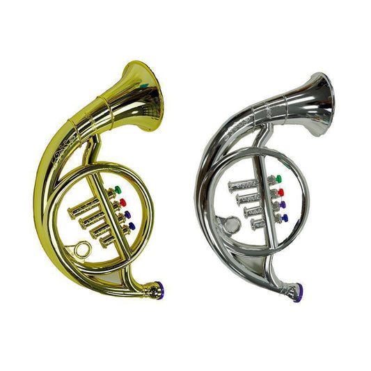 Childrens Musical Instruments Octave Saxophone, Four-Note French Horn, And Band Toy Set