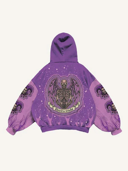 Mode Afslappet Trykt Polyester Sweater