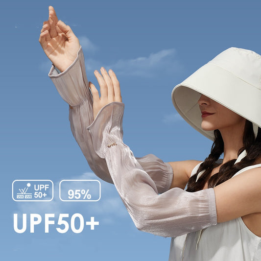 Spinning Ice Sleeve Women's Summer Sun Protection UV Protection Outdoor Oversleeves