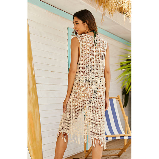 Sanya Beach Holiday Knitted Blouse