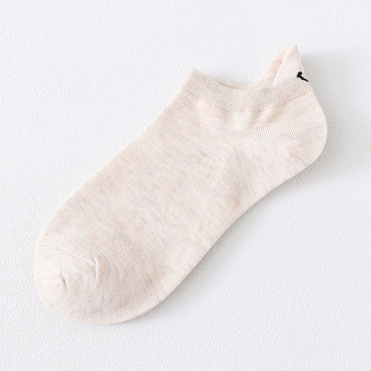 Socks Personalized Heel Embroidered Face