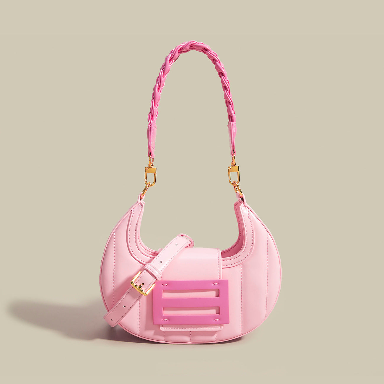Small Group Design Underarm Bag Female Crescent