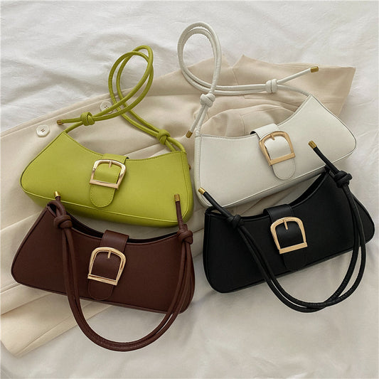 Vintage Small Crowd One Shoulder Cross Body Armpit Bag