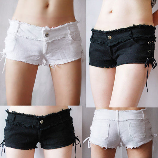 Shorts Low Waist Versatile Hot Pants Women