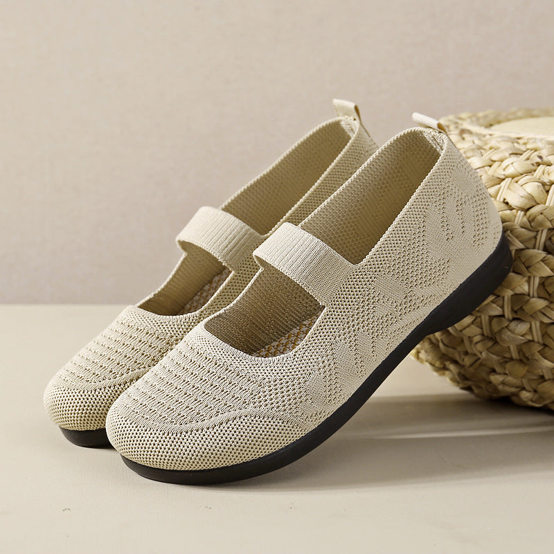 Comfort And Casual Middle-aged And Elderly Shoes For The Old Breathable