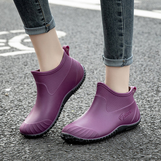 New Women's Cute And Fashionable Rain Boots