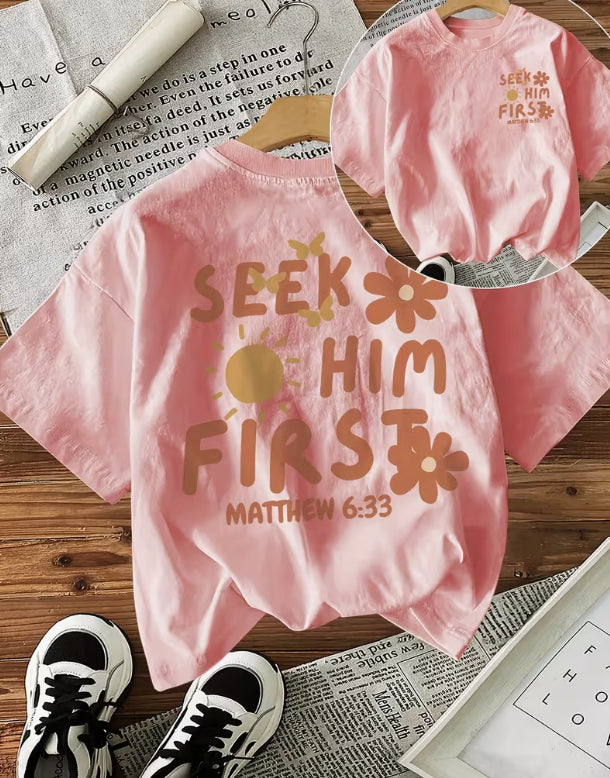 T-shirt With A Graphic Print