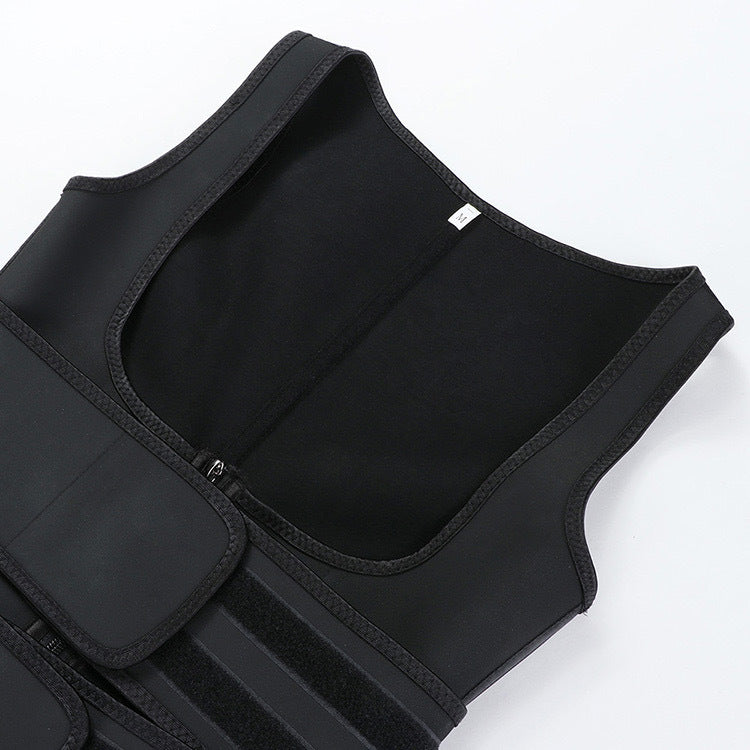 Adjustable Rubber Vest Women's Sculpting High Waist