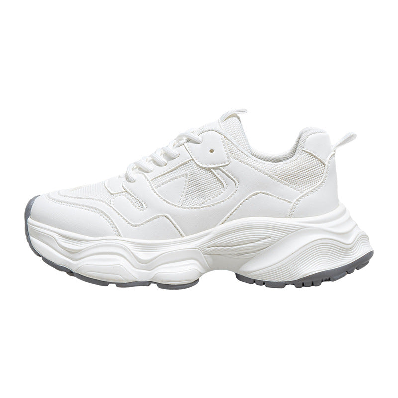 Breathable Mesh White Shoes Women's Sneakers