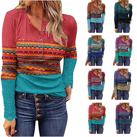 Western European And American National Style Knitwear Undercoat