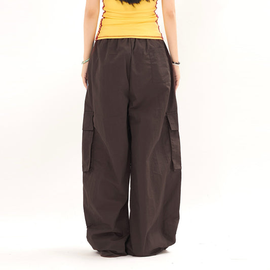 Sports Loose Trousers Men's And Women's Side Stripes