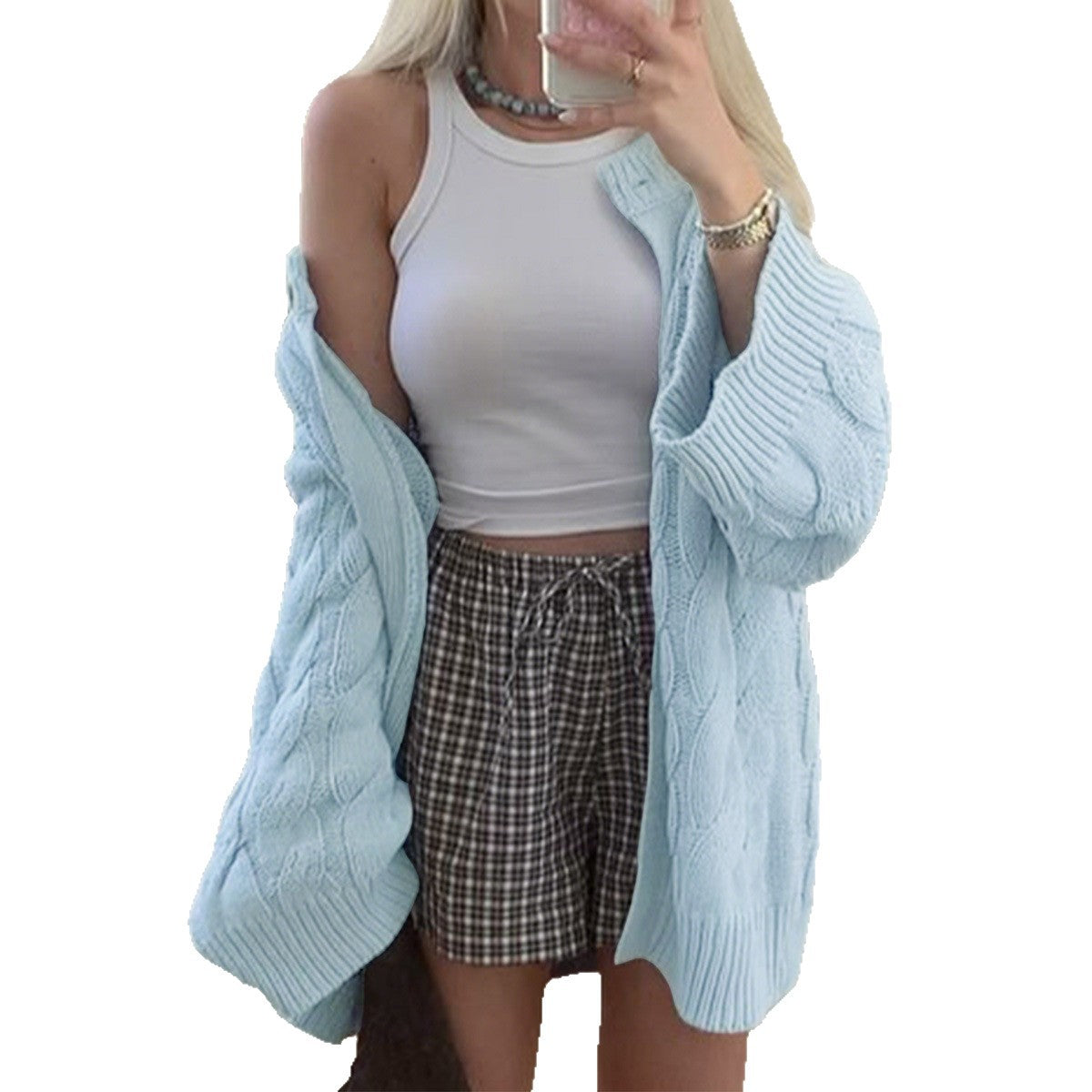 Fashion Simple Style Sweater Woolen Women