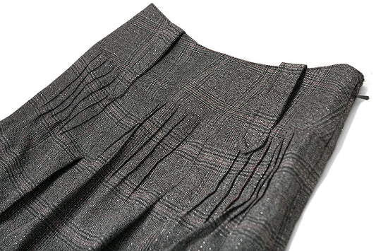 Oxygen American Retro Hot Girl Pleated Short Skirt