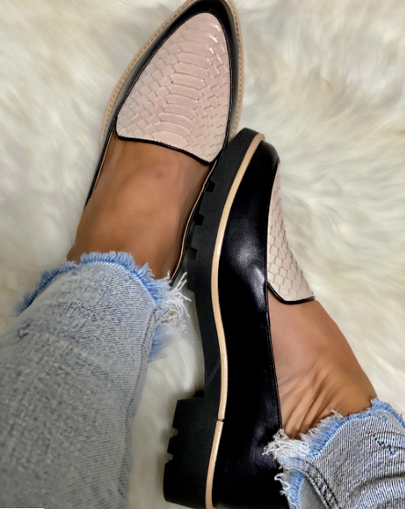 Low Heel Pointed Toe Casual Shallow Mouth Single Shoes Women
