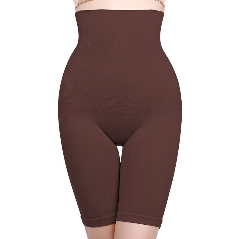 Seamless High-Waisted Abdomen And Hip Trousers
