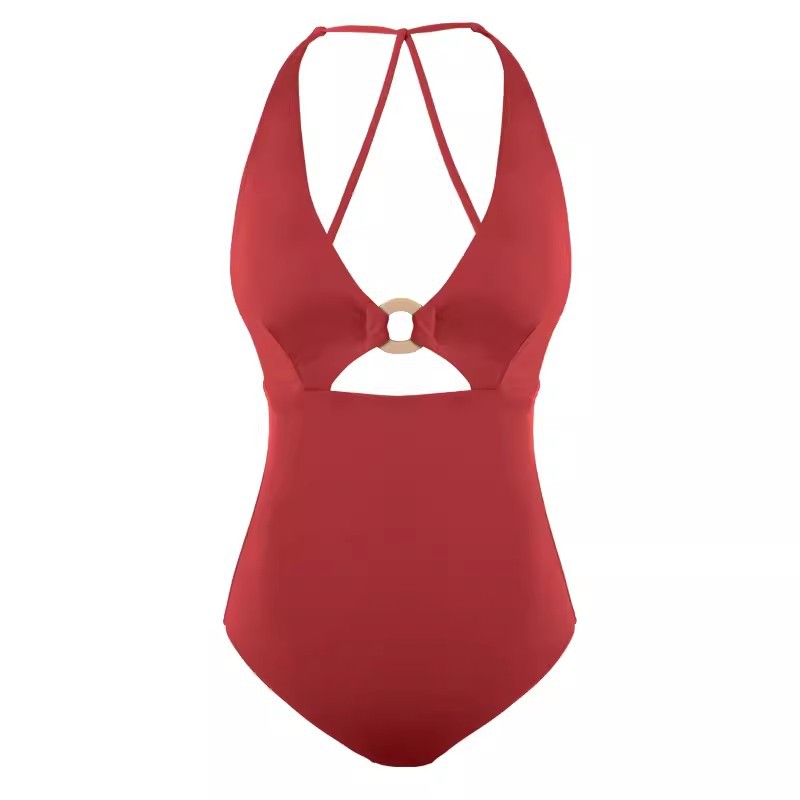 Series Vacation Hot Spring Bathing Suit Sexy Hollow-out Backless Sexy Swimsuit