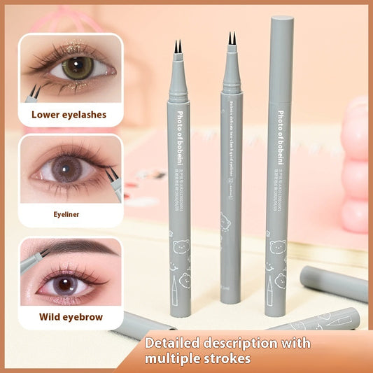 Internet Celebrity Lower Eyelashes Eyeliner Extremely Thin