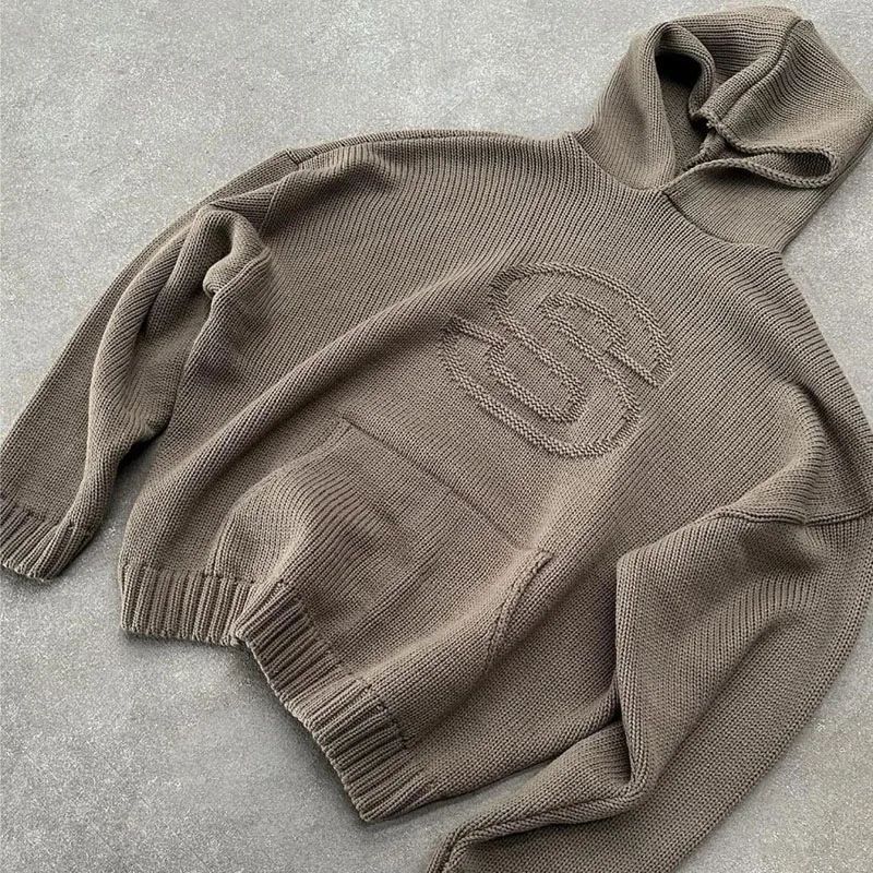 Autumn And Winter New Hooded Pullover Sweater Fashion Casual Women's Top With Pockets