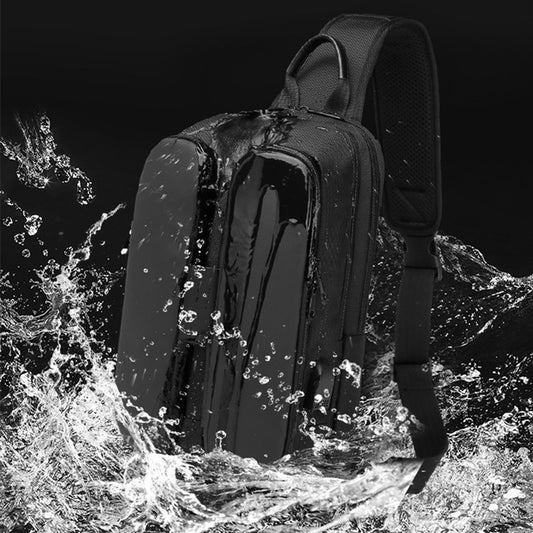 Fashion Trend Casual Sports Outdoor USB Messenger Bag