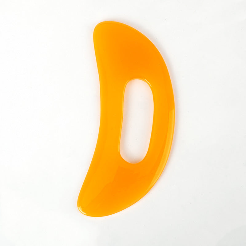 Resin Scraping Board Large Machete Full Body Massage Lazy Crescent Amber