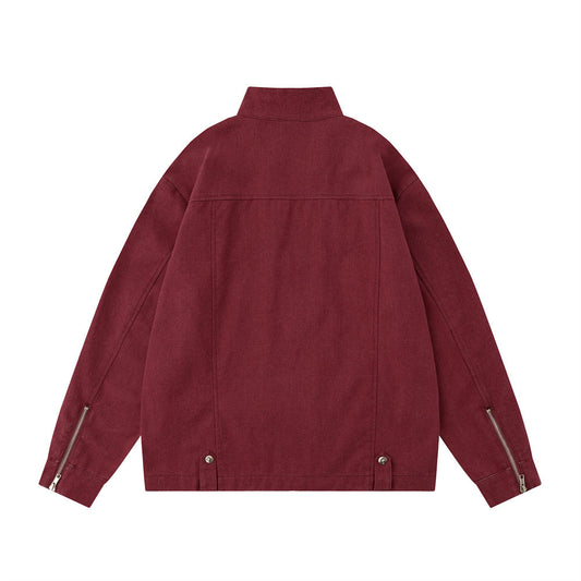 Ins American Vintage Overalls Jacket Coat