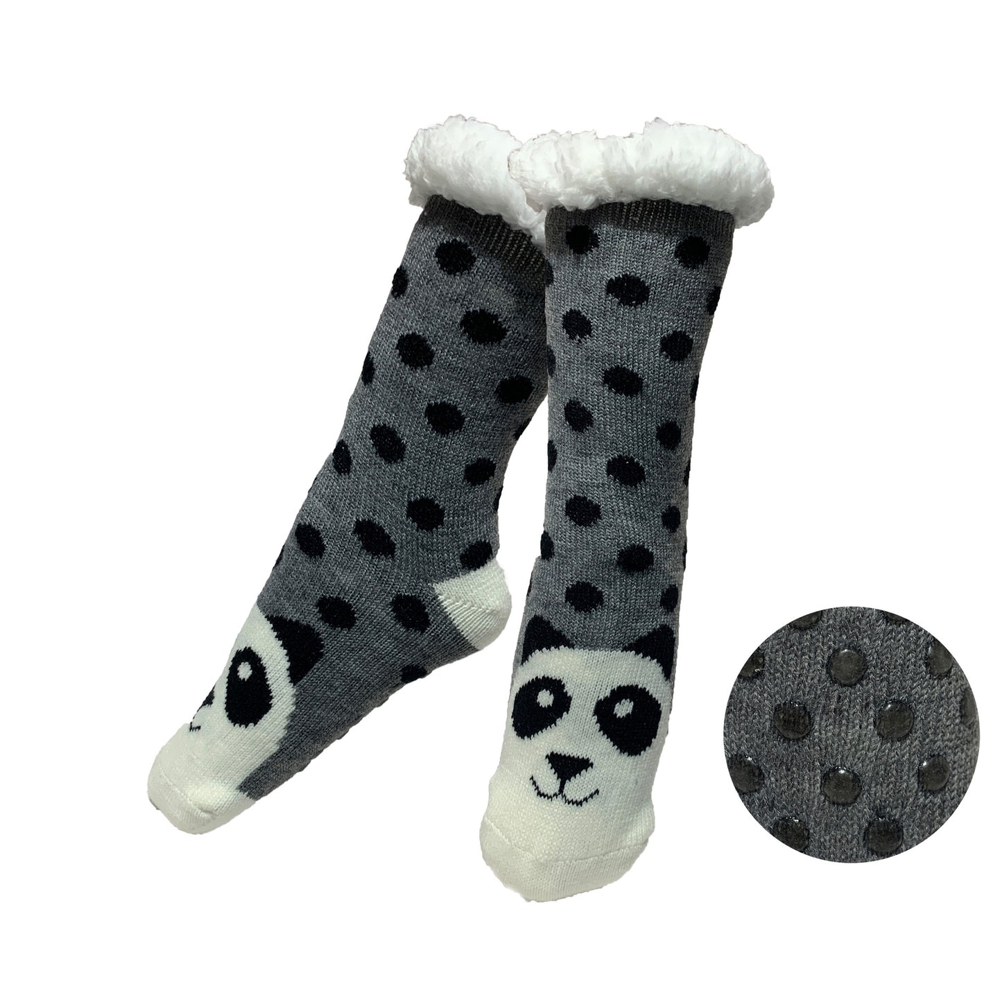 Animal Series Snow Indoor Non-slip Thickened Pair Socks Lamb Wool Warm