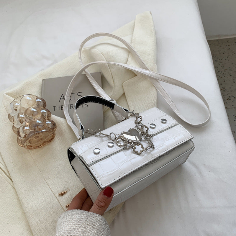 Women's Chain One Shoulder Cross-body Small Square Bag