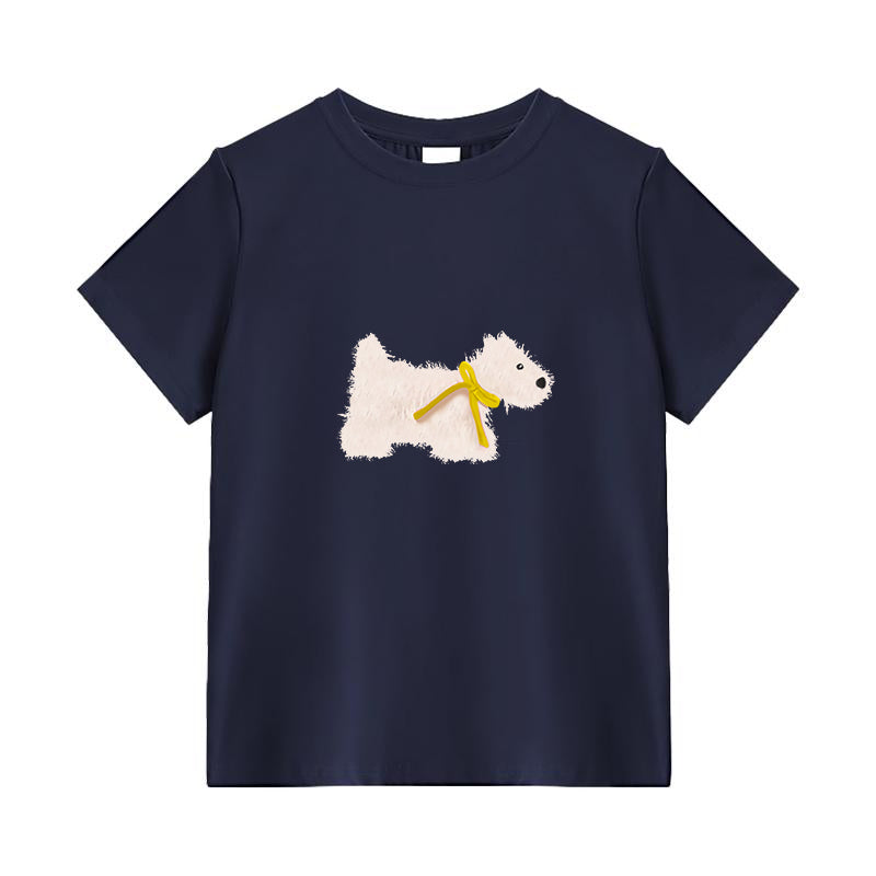 Korean Style Sweet White Shoulder Women's T-shirt