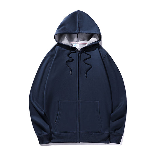 Vinter Superblød Fleece Hættejakke med Lynlås Sweatshirt
