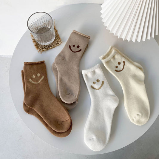 New Terry Curling Thickened Warm And Comfortable Cotton Socks