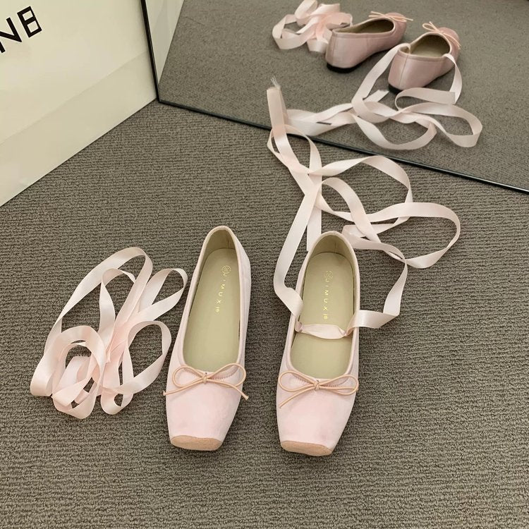 French Style Chunky Heel Mary Jane Gentle French Style Women's Shoes