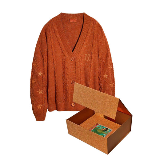 Cardigan Embroidery XINGX Loose And Idle Dinified Sweater