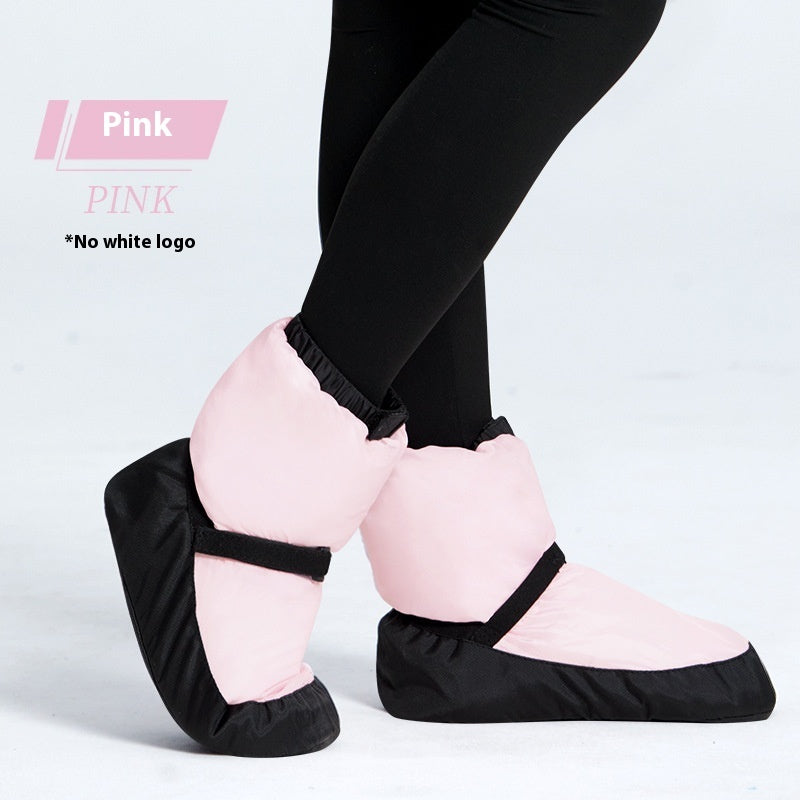 Winter Warm Ballet Shoes Female Practice Shoes
