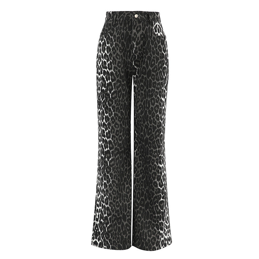 Slimming High Waist Straight Casual Pants