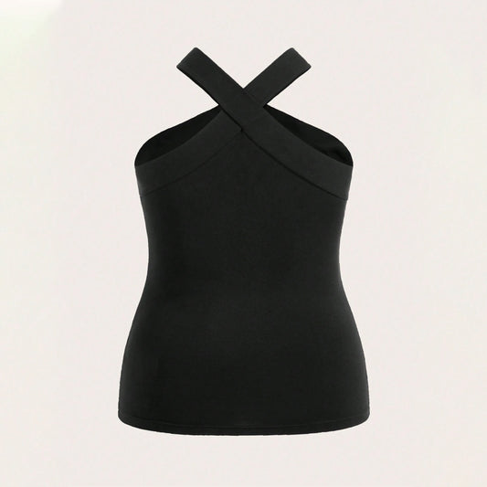 New Short Outerwear Sexy Off-shoulder Halter Top