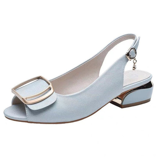 Summer New Style Back Strap Small Incense Wind Women's Shoes