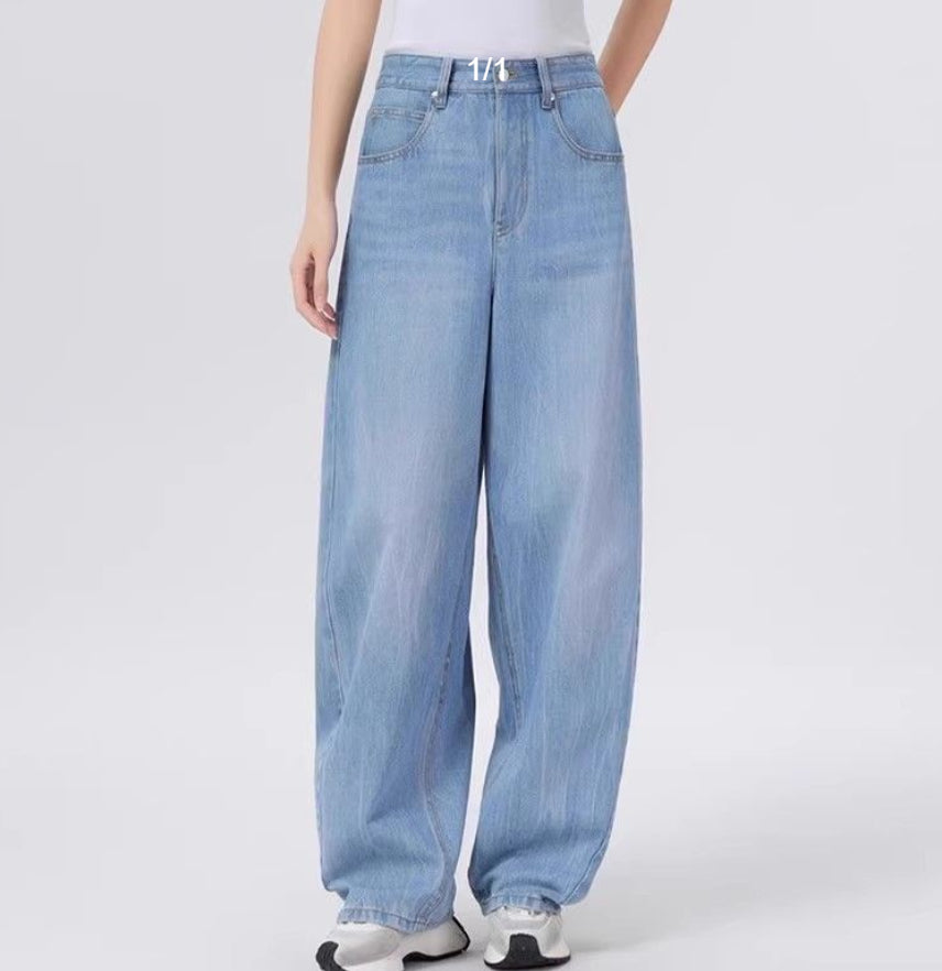 Light Blue Jeans Summer Thin