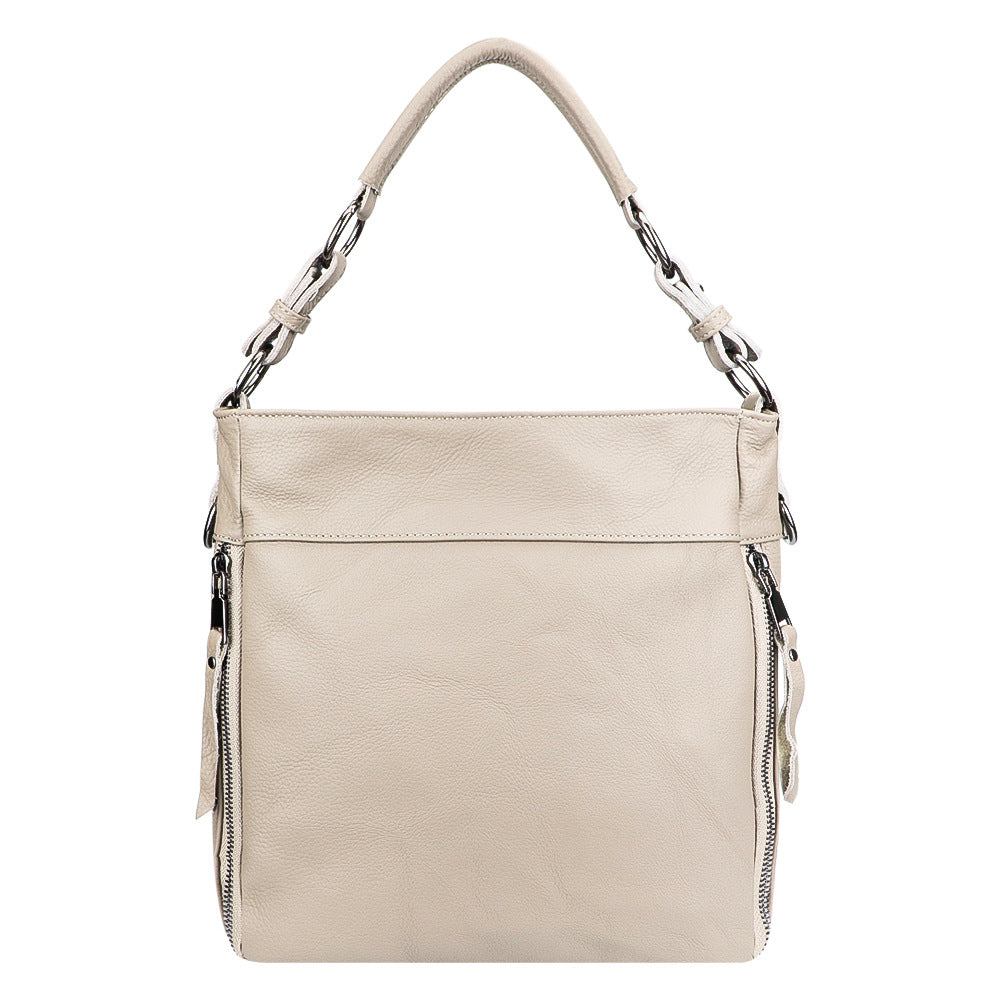 Large Capacity Genuine Leather Tote Shoulder Fashion Messenger Bag