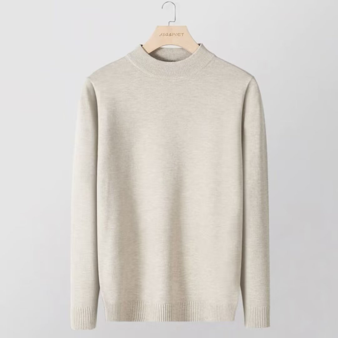 Knitted Base-Layer Casual Men's Wholesale Tops
